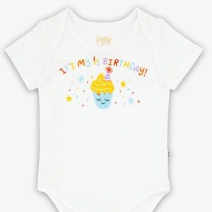 Little Sleepies It’s My 1/2 Birthday Onesie